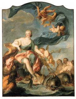 Noël-Nicolas Coypel - The Triumph of Galatea