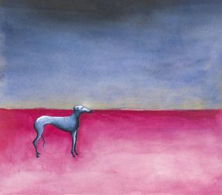 Noel Vincent Joseph Mckenna - Dog In Landscape