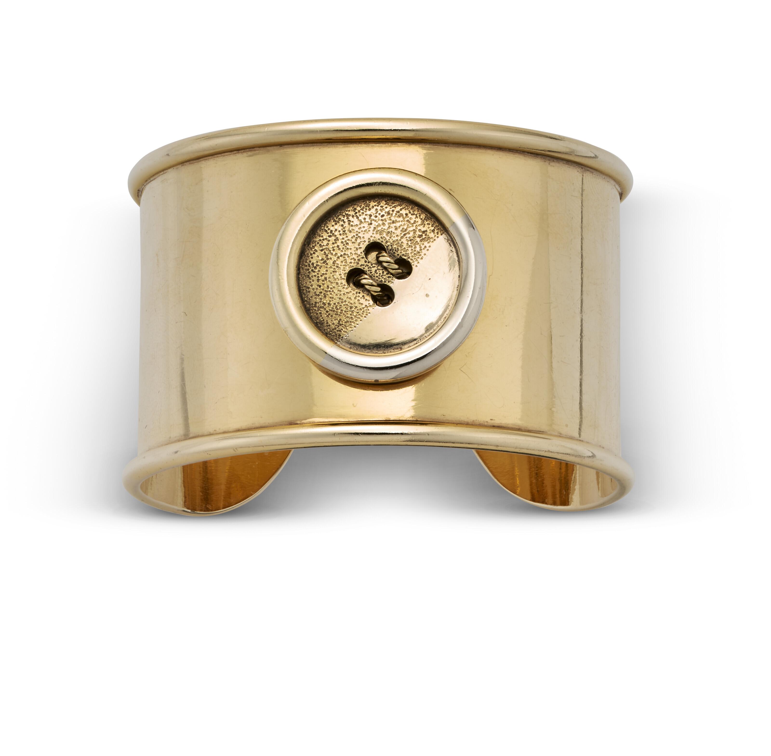Noma Copley - Gold Button Cuff