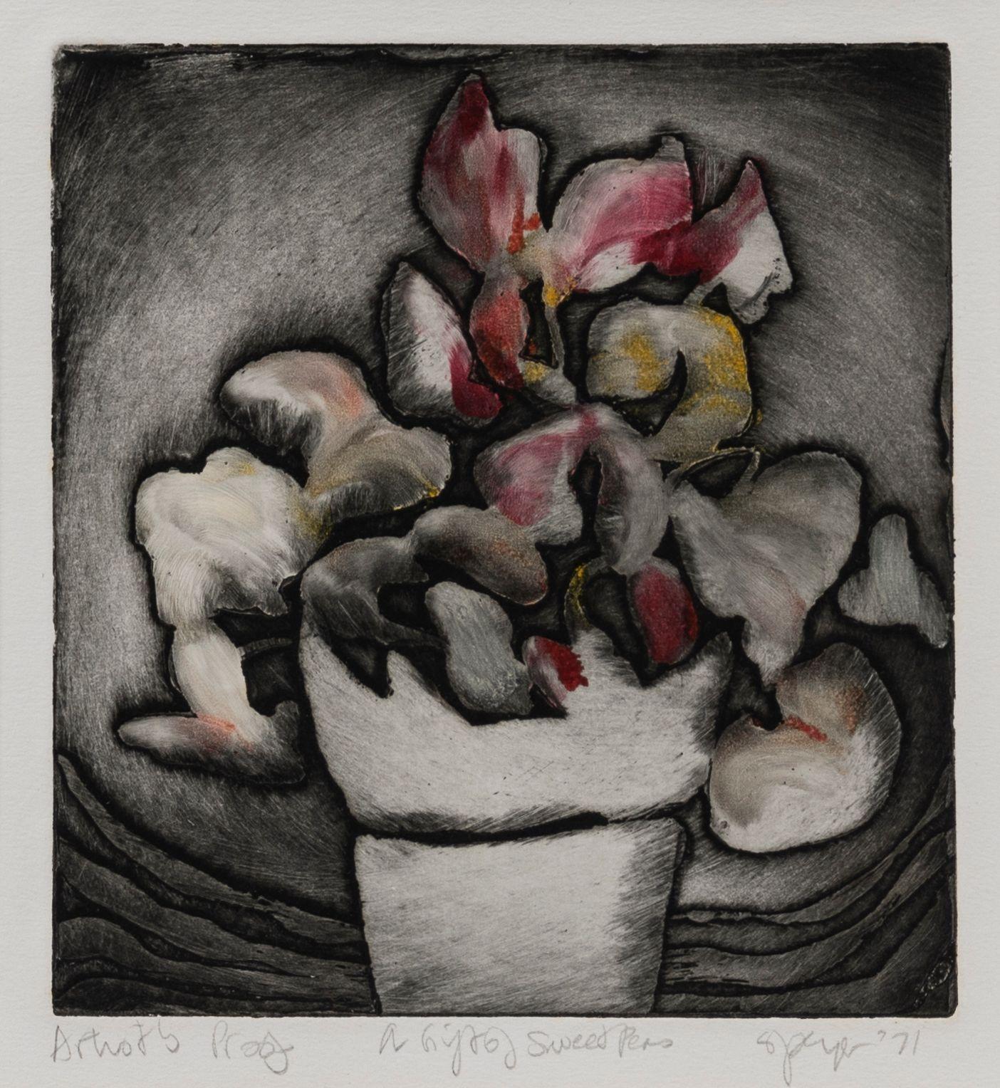 Nora Speyer - A Gift of Sweet Peas