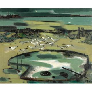 Norah Mcguinness, H.R.H.A. - Feeding Ground