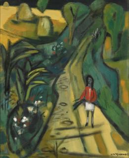 Norah McGuinness, H.R.H.A. - Summer Lane