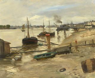 Norbert Goeneutte - Le port de Bordeaux