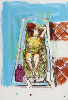 Norbert Tadeusz - Ohne Titel (Im Bad)