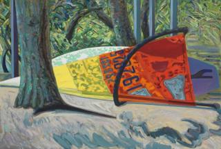 Norbert Tadeusz - Surfbrett a Lago di Bolsena