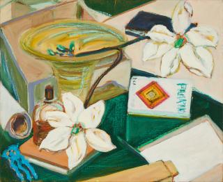 Norbert Tadeusz - Weiße Blüten.