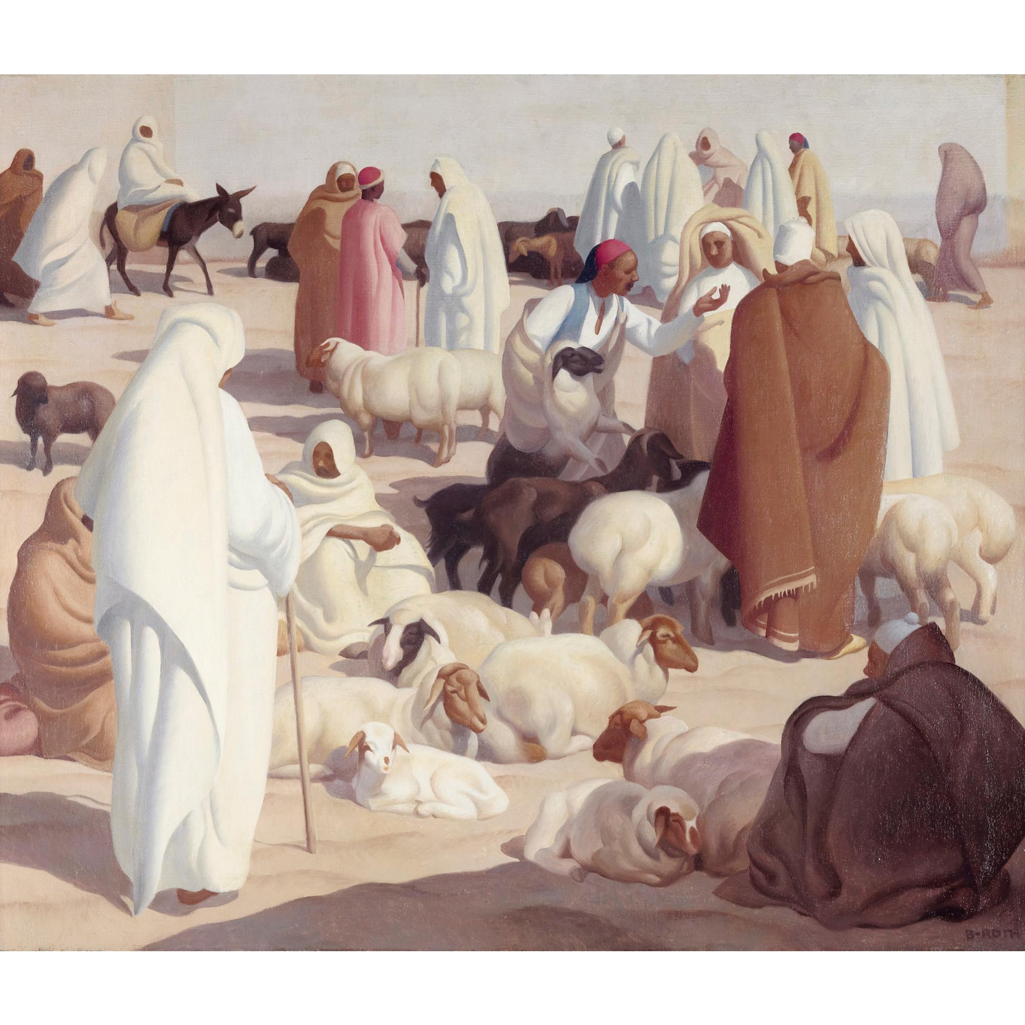 Norbertine von Bresslern-Roth - Scène De Marché