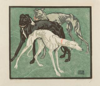 Norbertine von Bresslern-Roth - Windhunde.