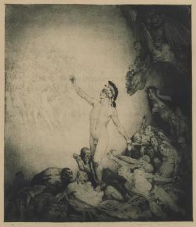 Norman Alfred William Lindsay - Beethoven, 1921