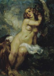 Norman Alfred William Lindsay - Iris