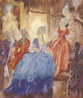 Norman Alfred Williams Lindsay - The Night Begins