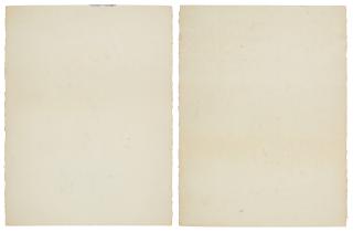 Norman Bluhm - Untitled [Two Works]