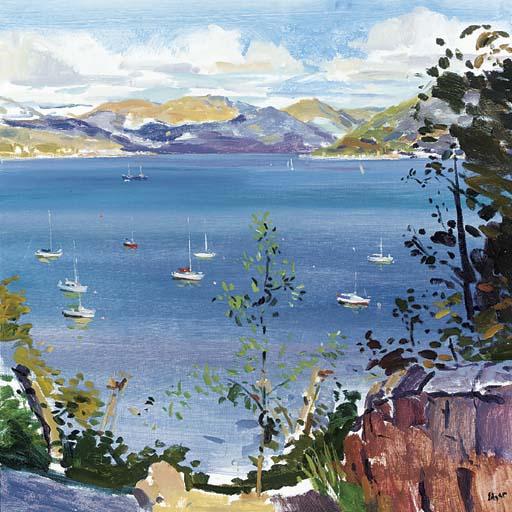 Norman Edgar - View from the artist\'s studio