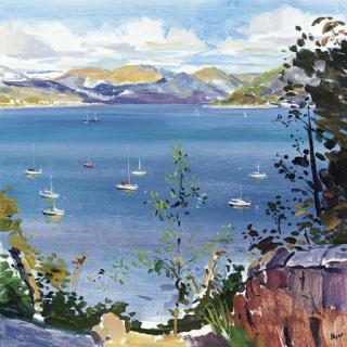 Norman Edgar - View from the artist\'s studio