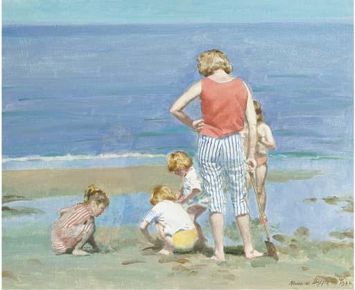 Norman Hepple, R.A. - Nothing Like Sand And Water