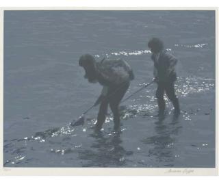 Norman Hepple - Shrimping