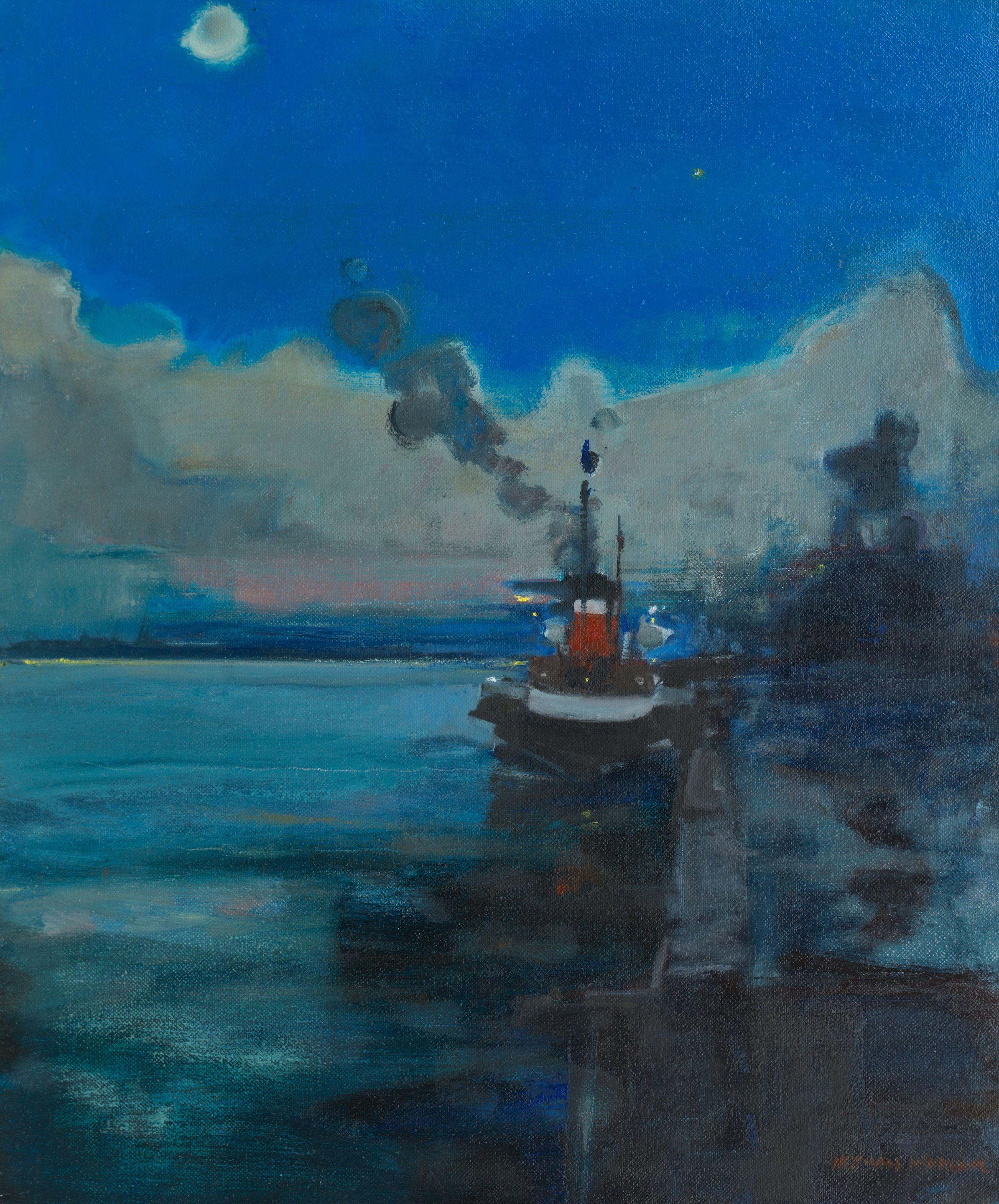 Norman Kirkham - The Waverley at Dusk