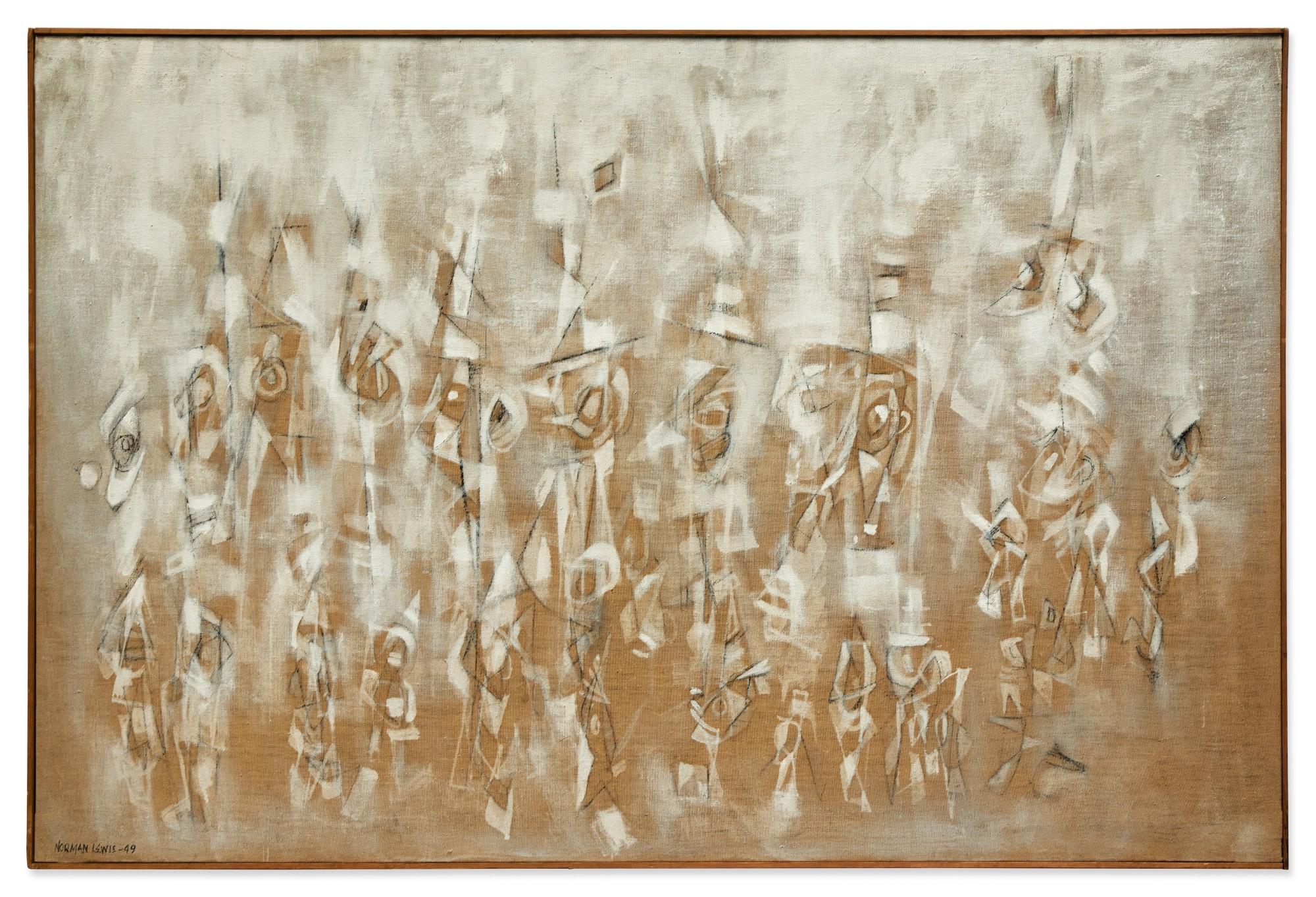 Norman Lewis - Snow in the City