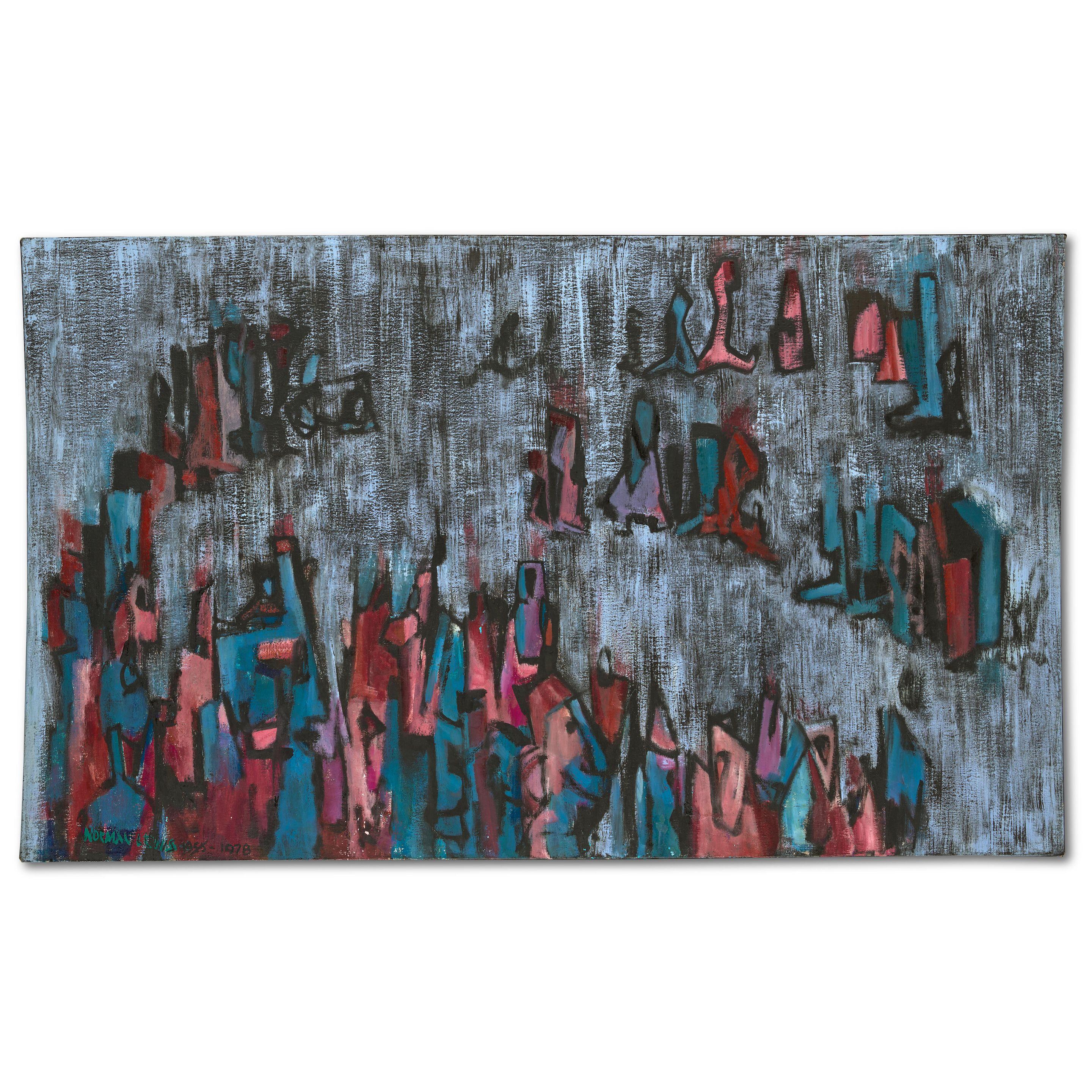 Norman Lewis - Untitled