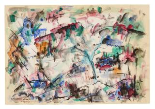 Norman Lewis - Untitled