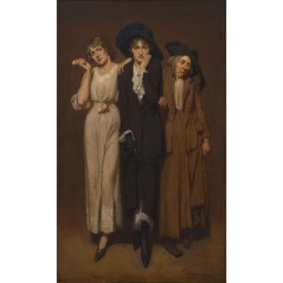 Norman Lindsay - Australian The Woman I Am - The Woman I Was - The Woman I Will Be