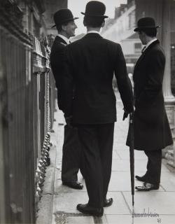 Norman Parkinson - The New Mayfair Edwardians (Peter Coats, William Aykroyd, and Mark Gilbey, Savile Row)