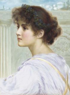Norman Prescott Davies - A Grecian Muse