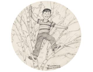 Norman Rockwell - Birches