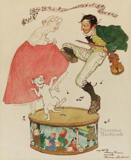 Norman Rockwell - Dance on a Music Box