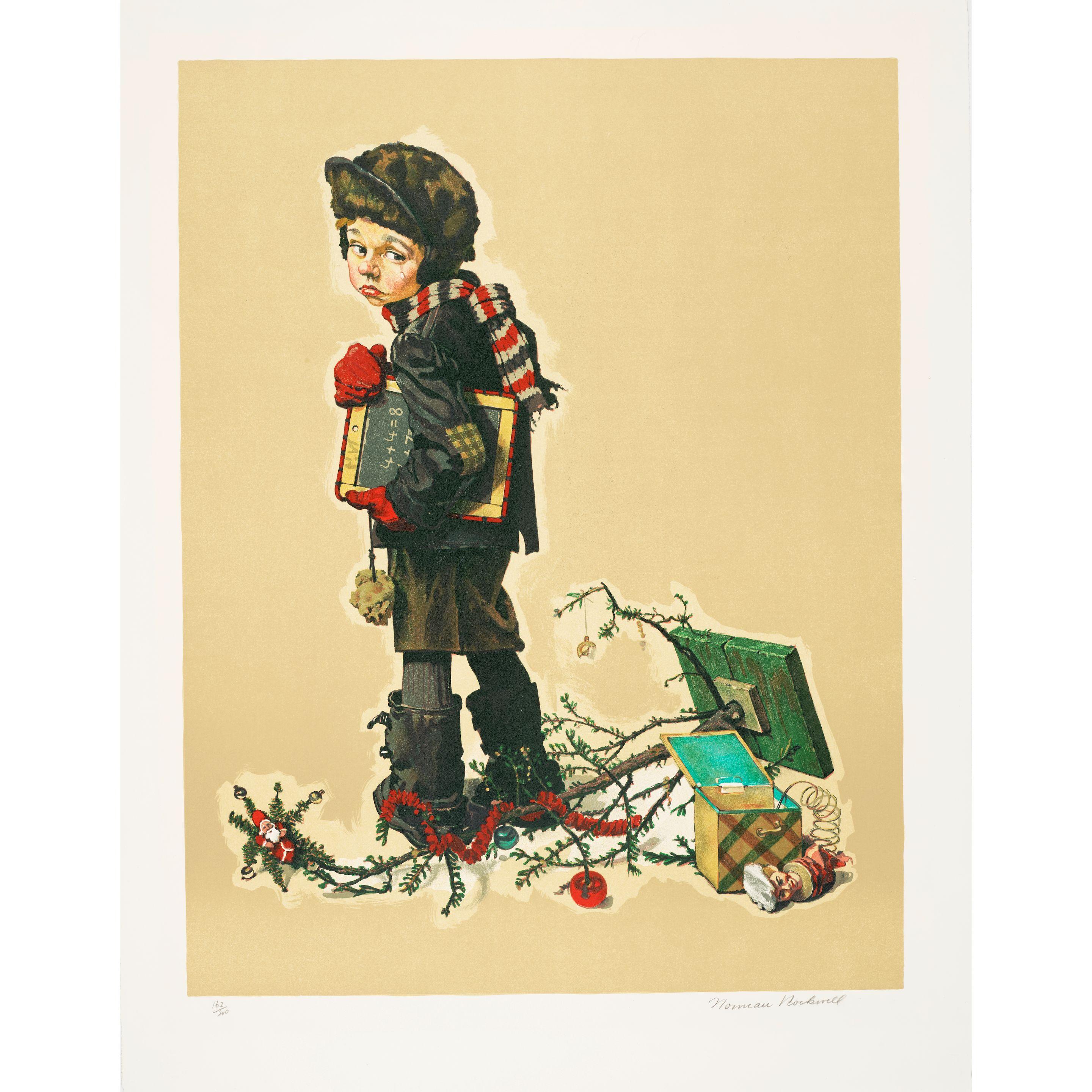 Norman Rockwell - Day After Christmas