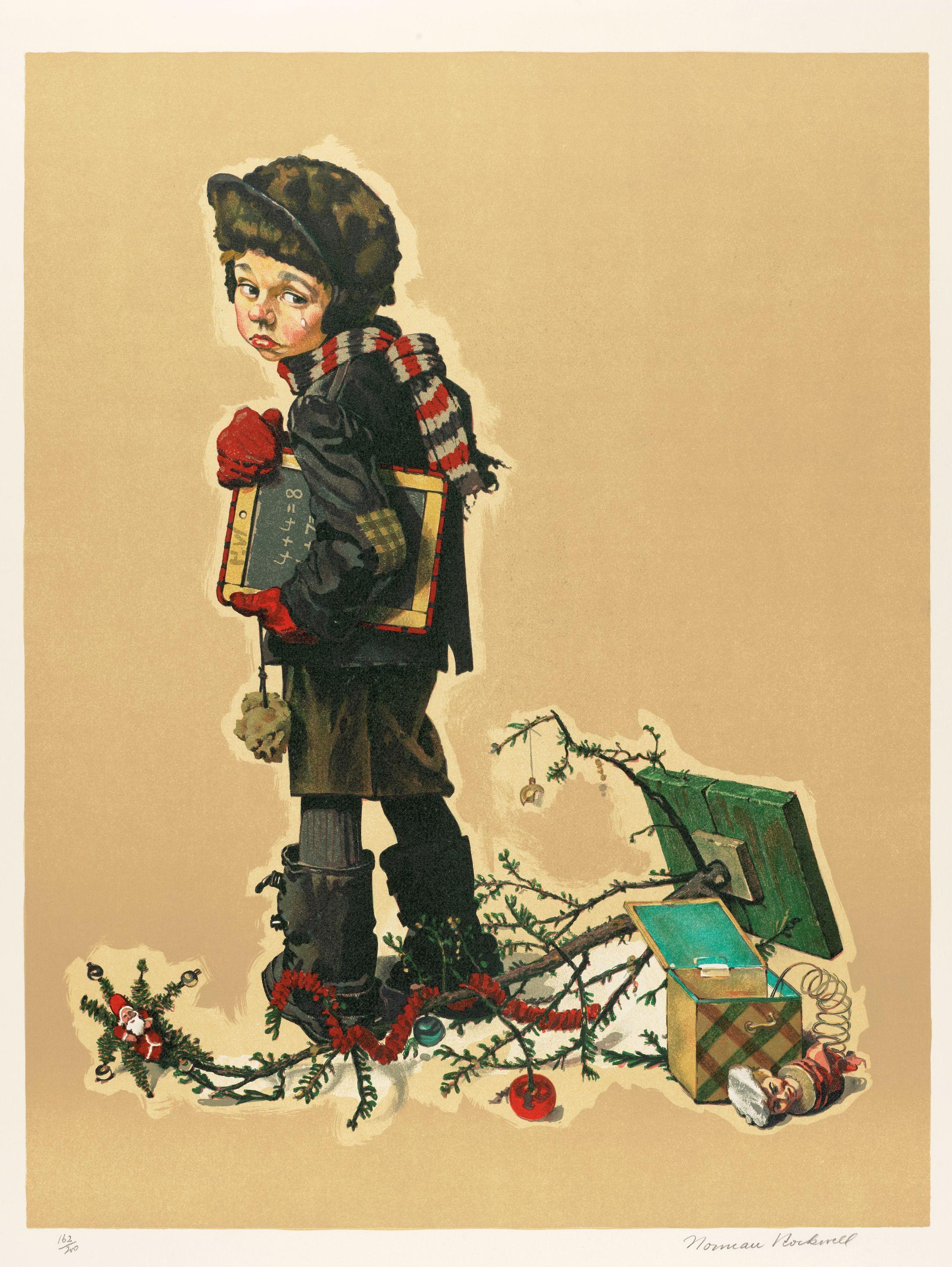 Norman Rockwell - Day after Christmas