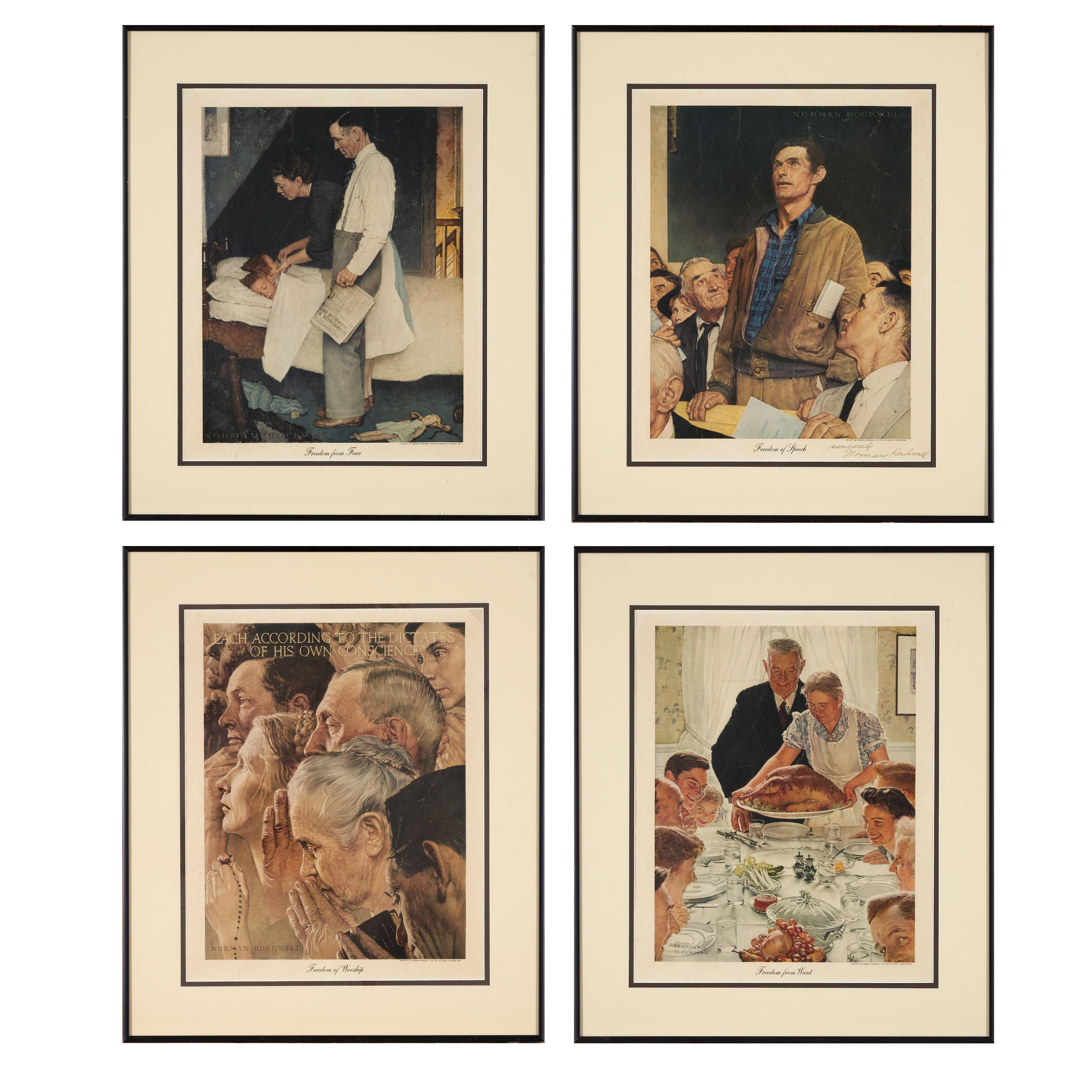 Norman Rockwell - Four Freedoms