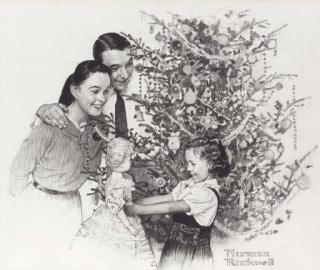Norman Rockwell - Make Christmas Dreams Come True