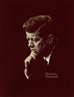 Norman Rockwell - Portrait of John F. Kennedy
