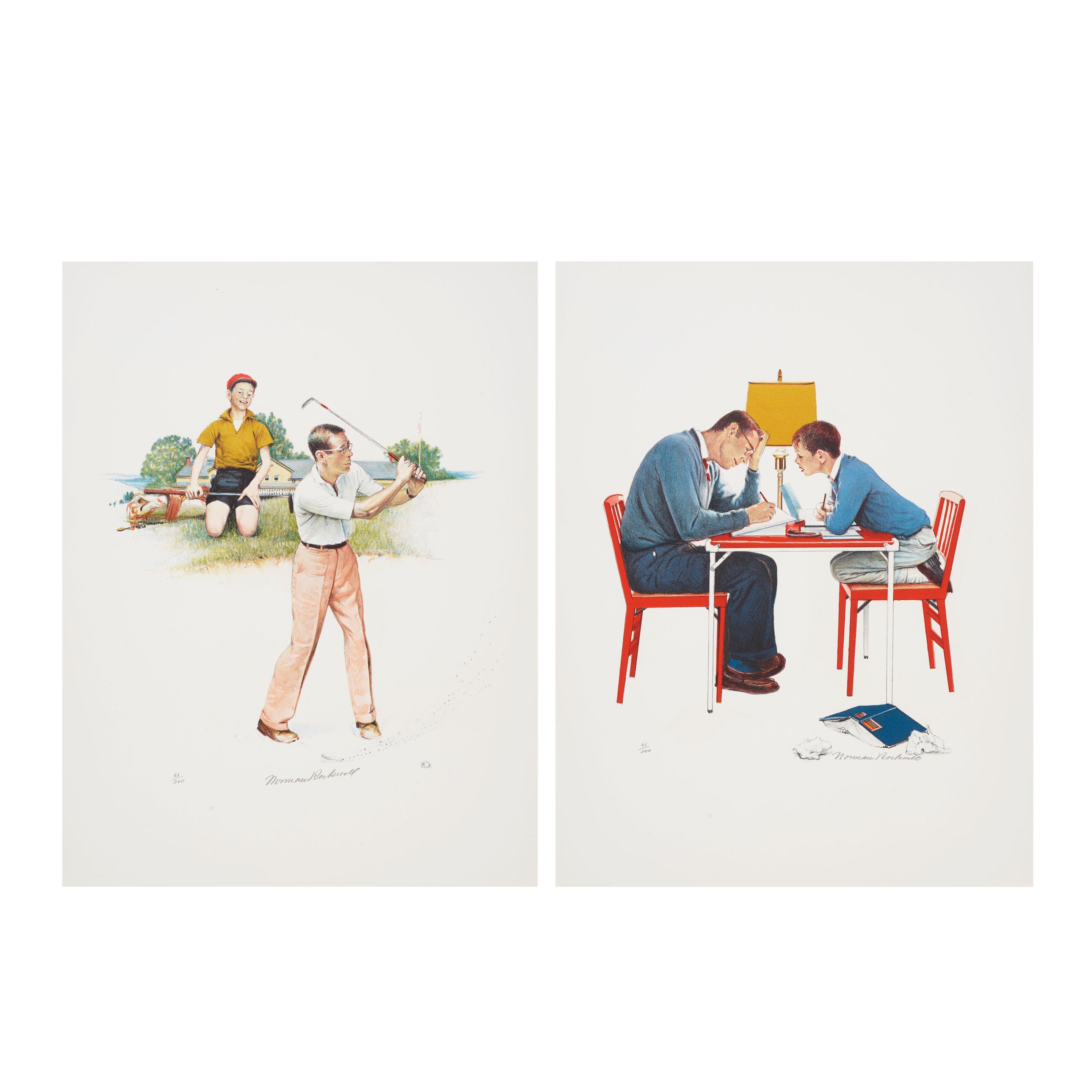 Norman Rockwell - School Days