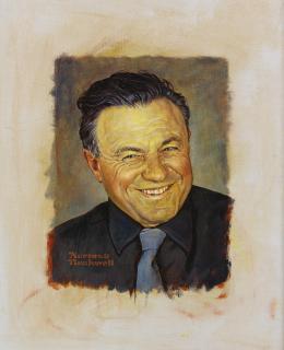 Norman Rockwell - Teddy Kollek