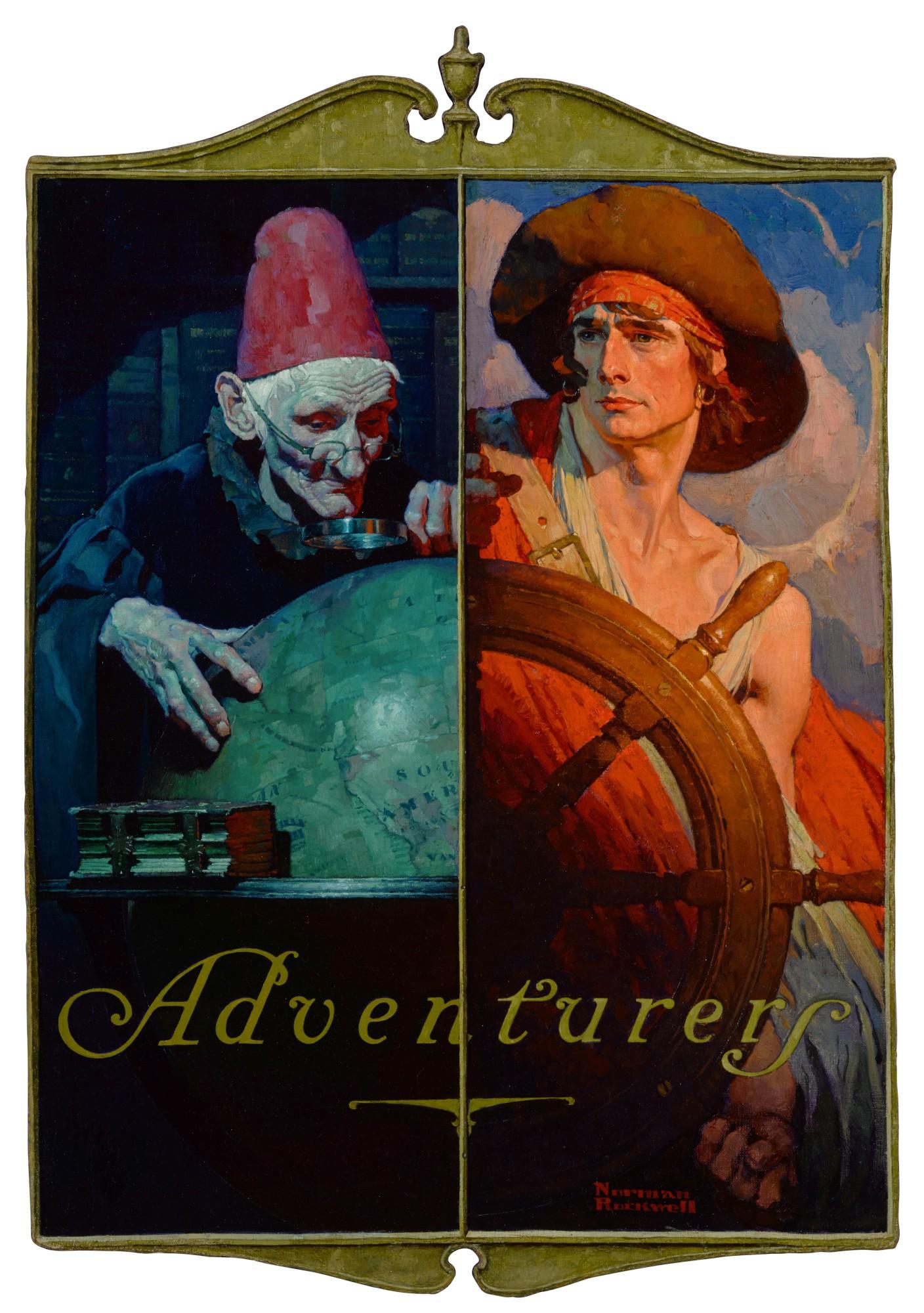Norman Rockwell - The Adventurers