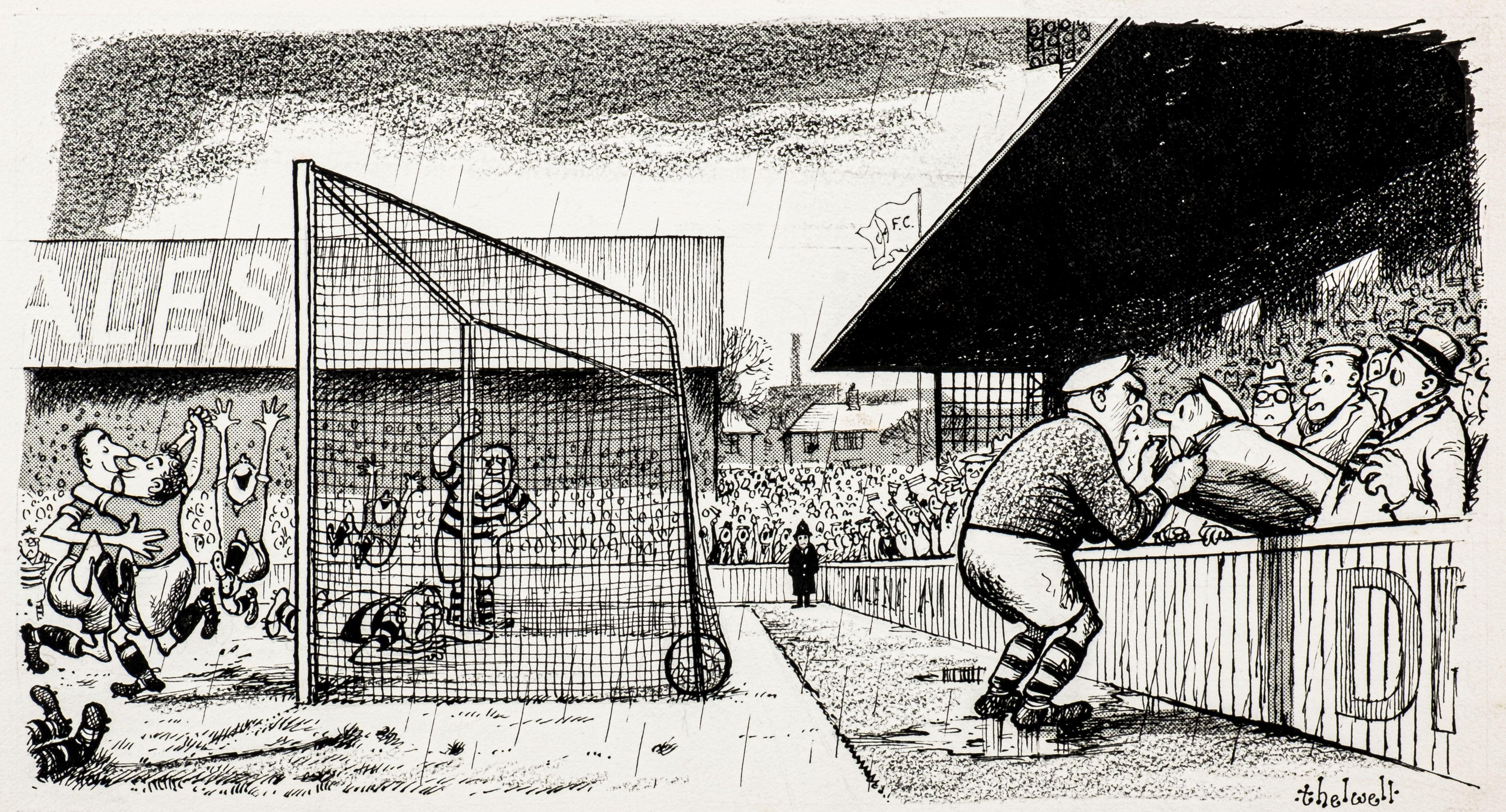 Norman Thelwell - Come On! Which of You Lot Shouted \'He\'s Been On Strike All Season\'?