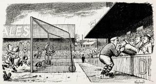 Norman Thelwell - Come On! Which of You Lot Shouted \'He\'s Been On Strike All Season\'?