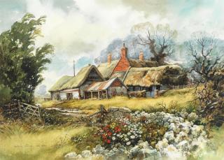 Norman Thelwell - Norfolk Farmstead