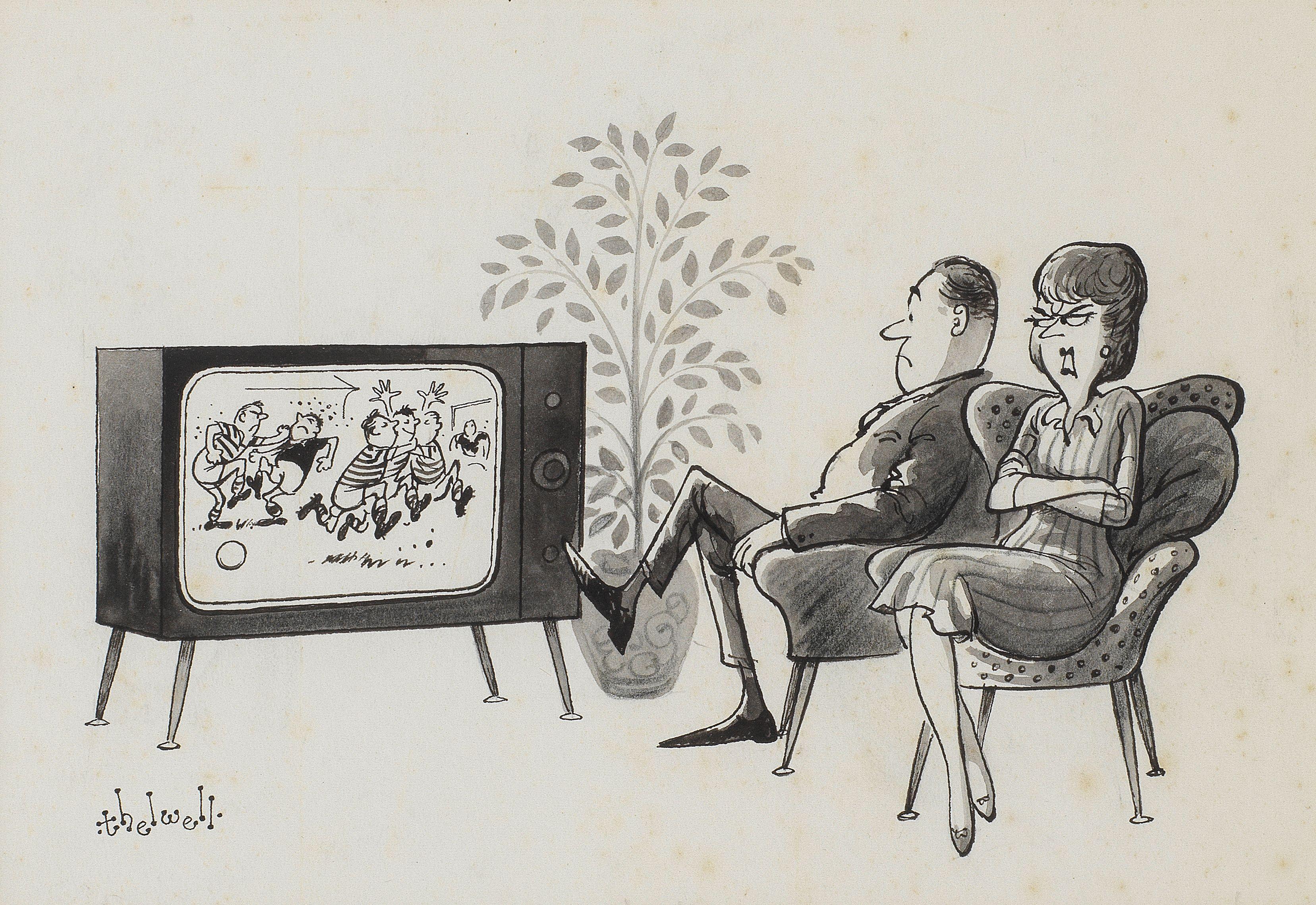 Norman Thelwell - Sex & Violence! It\'s All We Ever Get