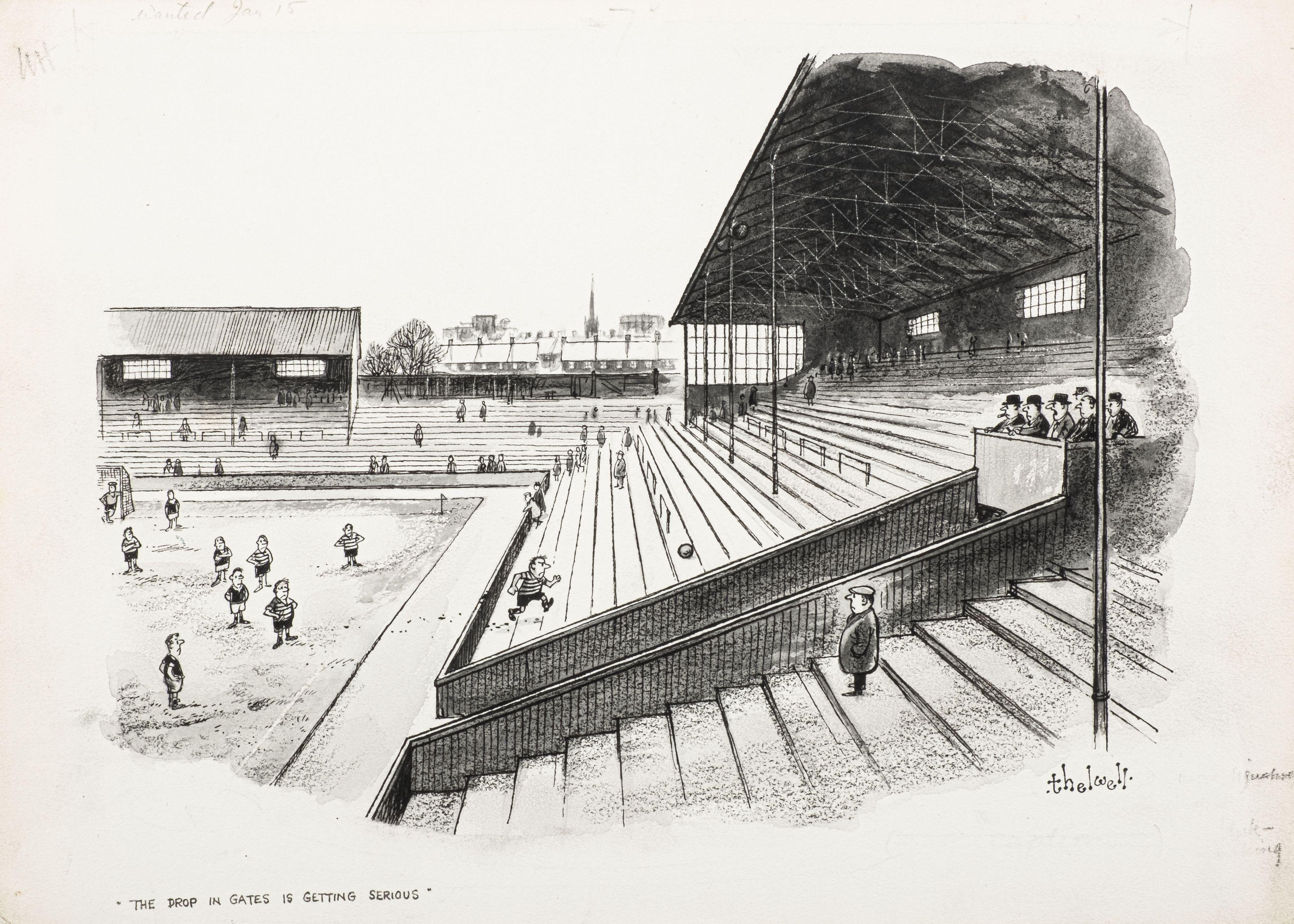 Norman Thelwell - The Drop In Gates Is Getting Serious