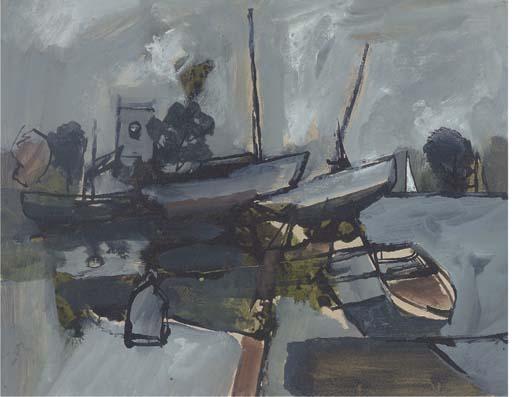 Norman Town - Boats by a river