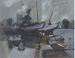 Norman Town - Boats by a river