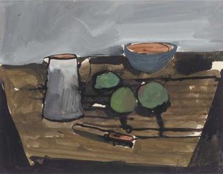 Norman Towne - Still life with fruit and jug