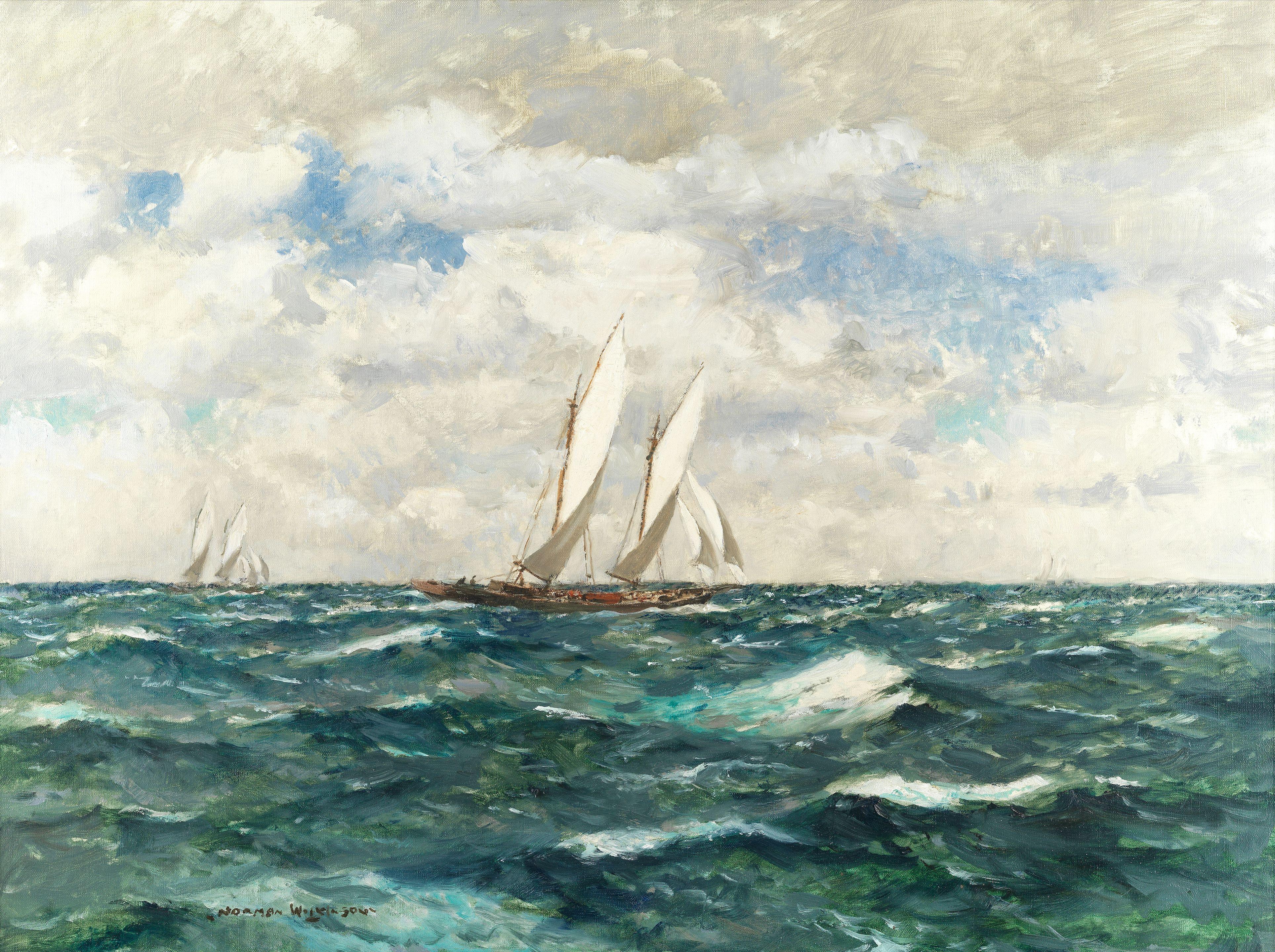 Norman Wilkinson - Grand Bank Fishermen