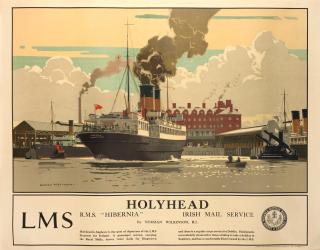 Norman Wilkinson - Holyhead, Lms