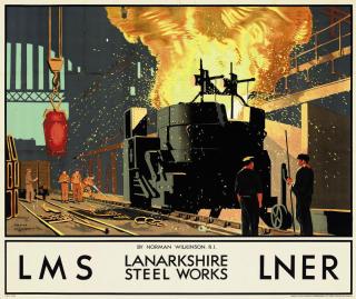 Norman Wilkinson - Lanarkshire Steel Works