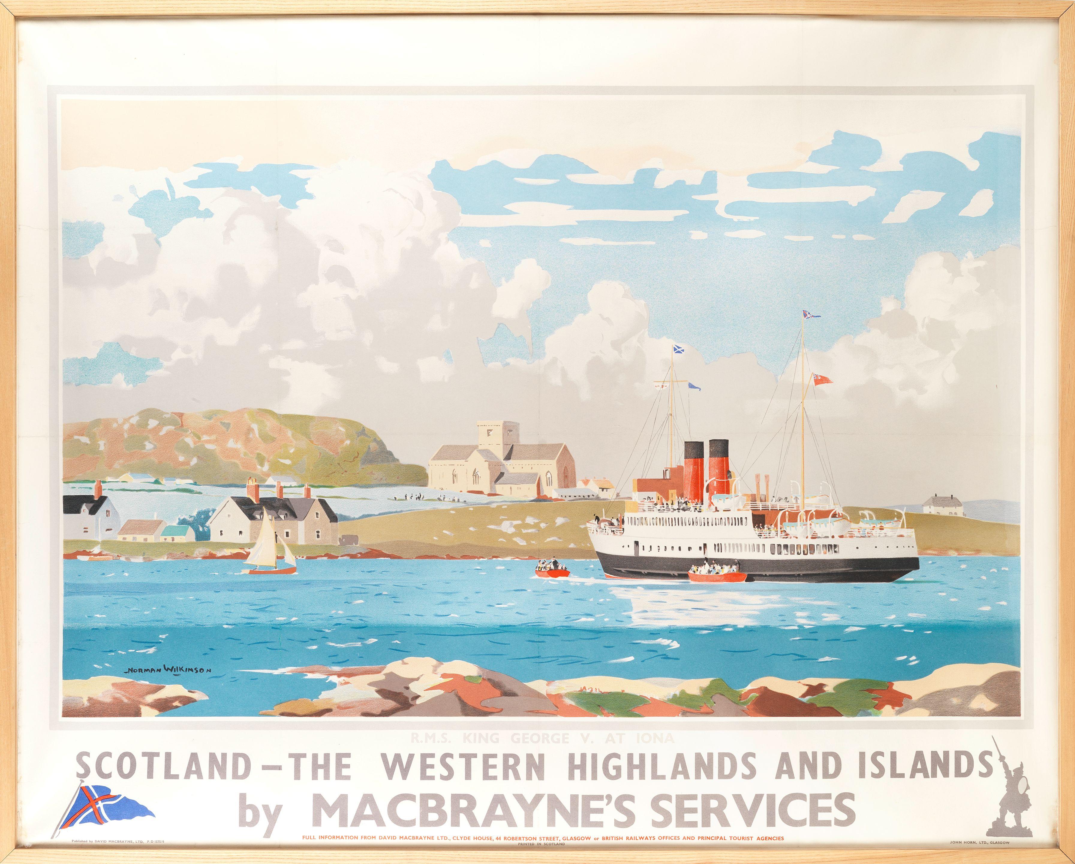 Norman Wilkinson - Macbraynes Services, Scotland - The Western Highlands And Islands