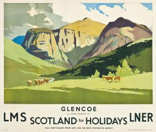 Norman Wilkinson - Scotland For Holidays, Glencoe